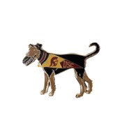 USC Trojans Vintage Tirebiter with Pennant Magnet